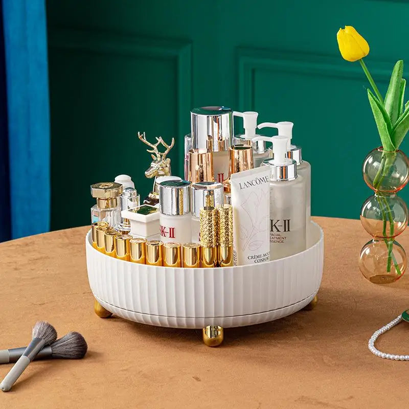 New Transparent Makeup Organizers with 360 Degree Rotation