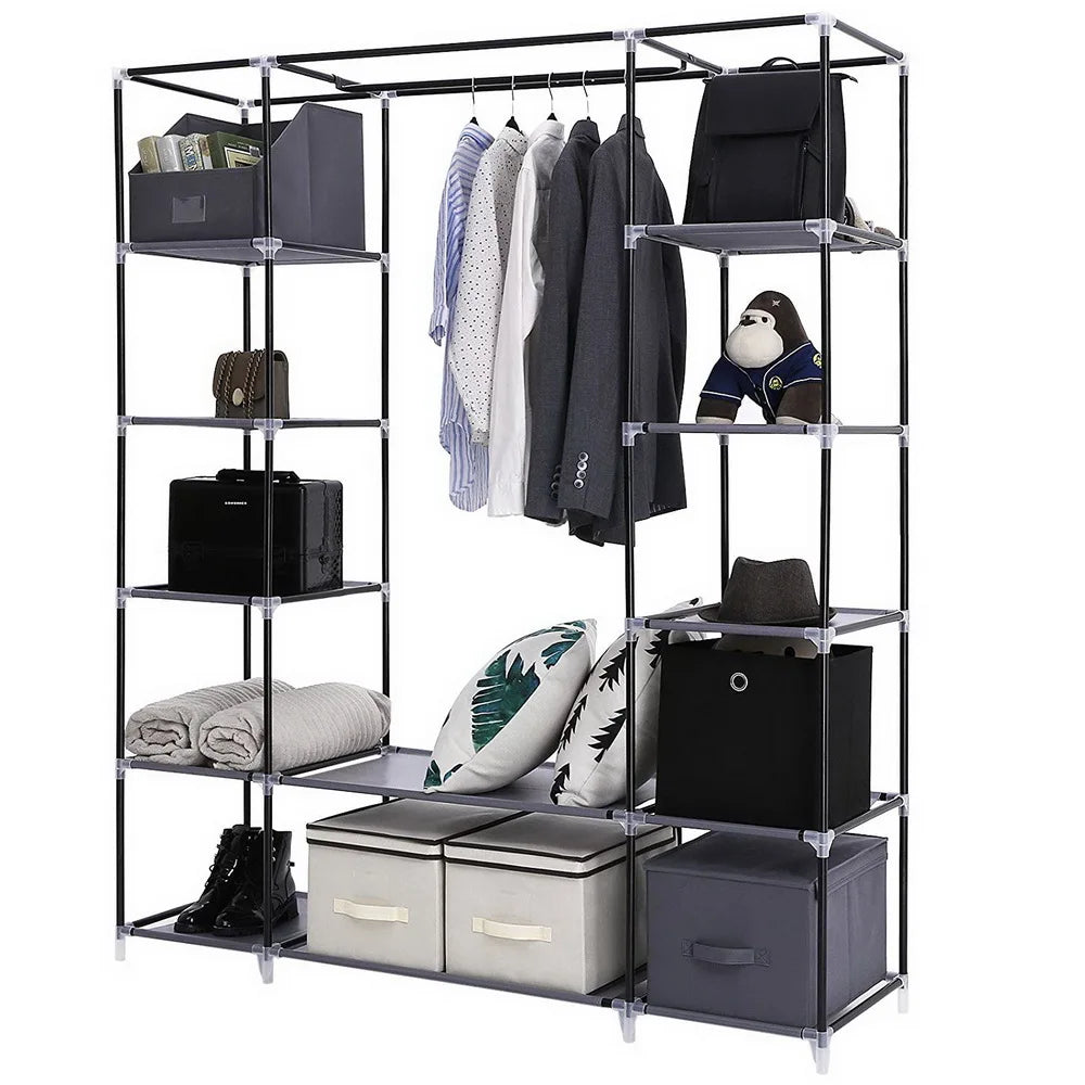 Closet Organizer Modular Wardrobe System with Shelves