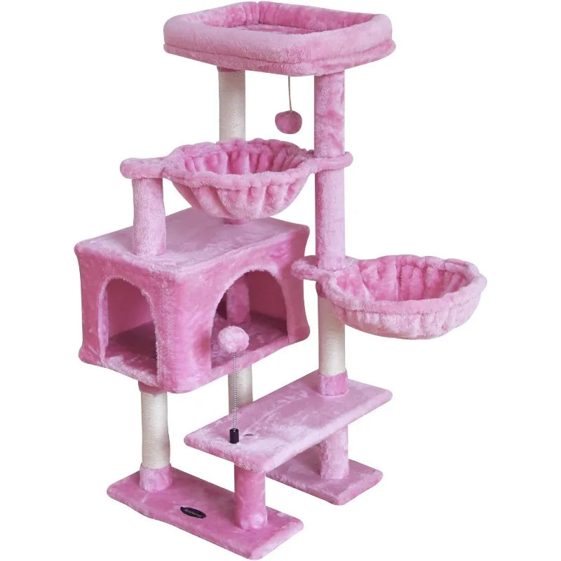 Cat Tree Tower Condo with Sisal Scratching Post