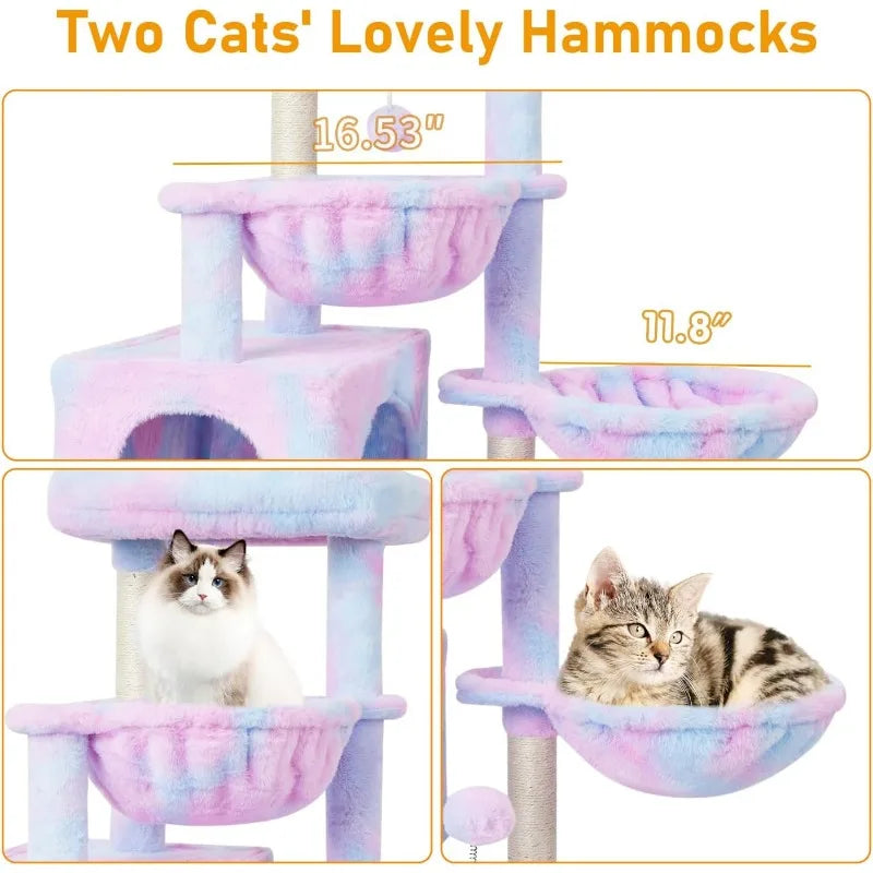 Cat Tree Tower Condo with Sisal Scratching Post