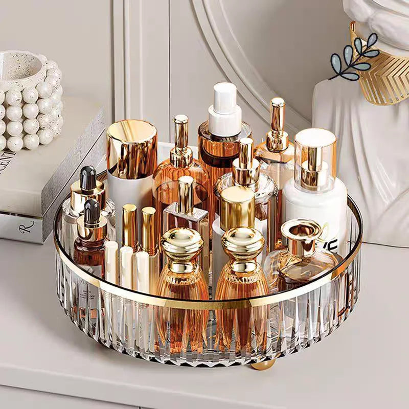New Transparent Makeup Organizers with 360 Degree Rotation