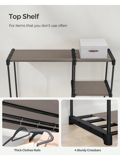 SONGMICS Portable Closet, Freestanding Closet Organizer