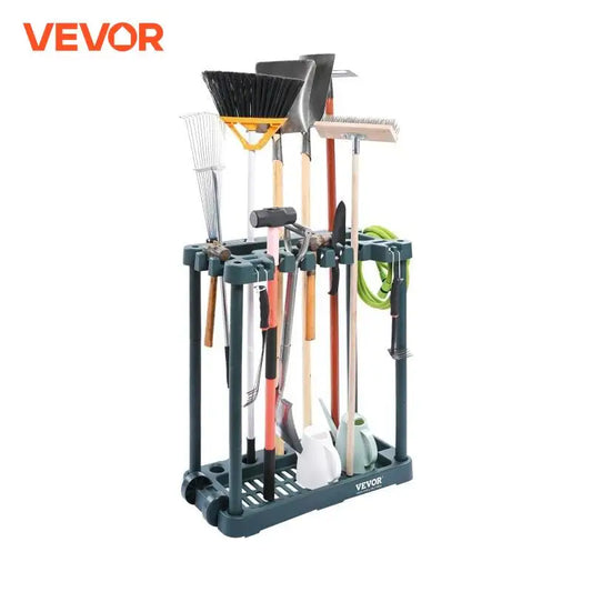VEVOR 10 Slots Yard Garden Tool Organizer