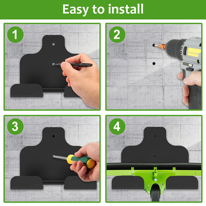 Wall Mounter Weed Trimmer Holder