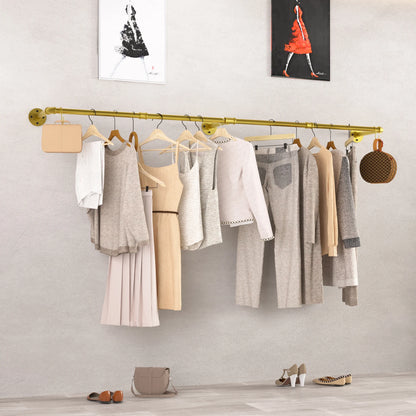 Wall Mounted Clothes Rack For Hanging Clothes