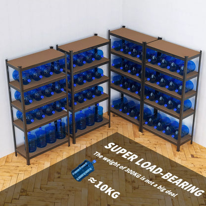 Garage Metal Shelving Units,5 Tier Boltless