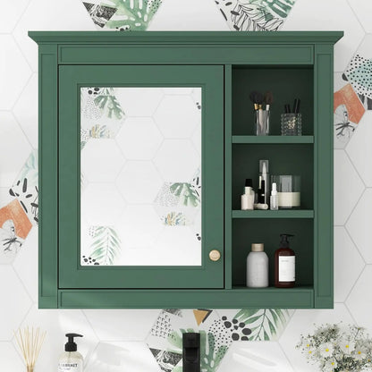 Bathroom Medicine Cabinet with Mirror Wall Mounted