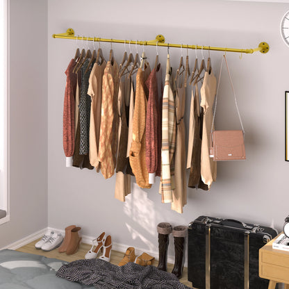 Wall Mounted Clothes Rack For Hanging Clothes