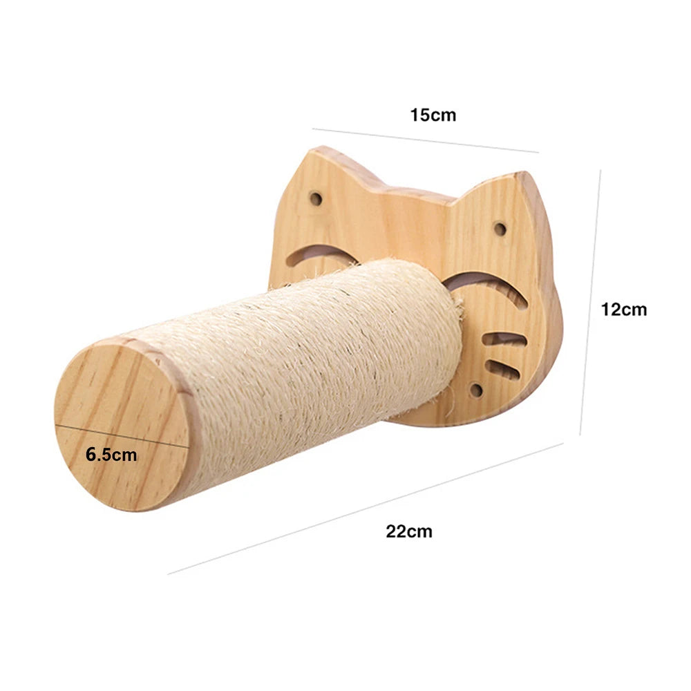 Cat Climbing Wall Mounted Shelves And Hammock