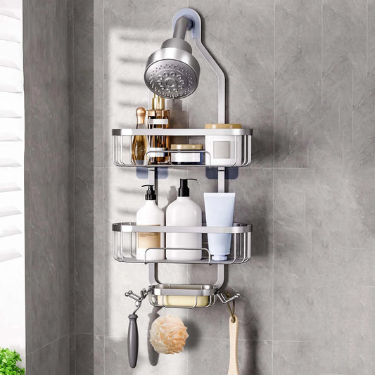 3-Tier Household Shower Shelves Large Capacity Organizer