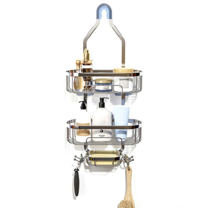3-Tier Household Shower Shelves Large Capacity Organizer