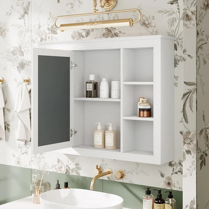 Bathroom Medicine Cabinet with Mirror Wall Mounted