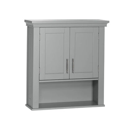 Two-Door Bathroom and Laundry Wall Mount Storage