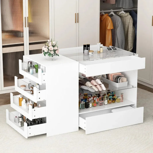 Wardrobe Armoire Bedroom Island, Storage Cabinet